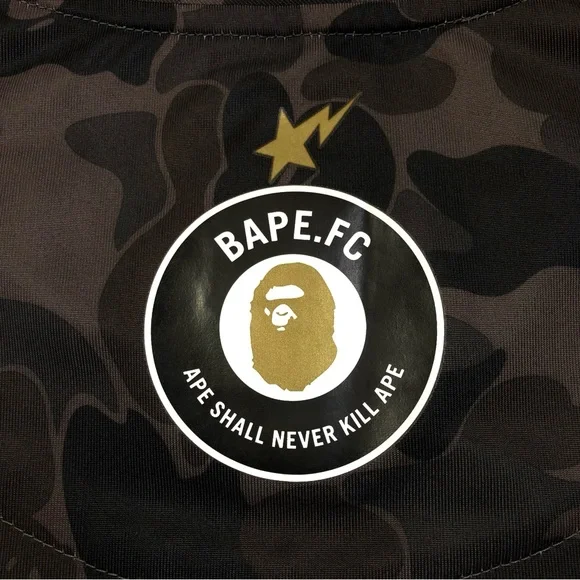 PUMA BAPE.FC PUMA サッカーシャツ Lサイズ グラデーション サッカー